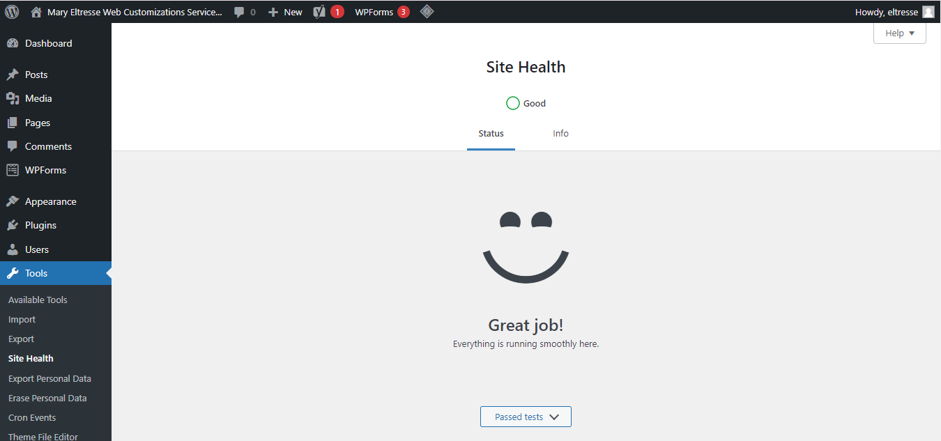 mary eltresse good site health